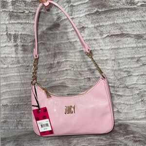 Juicy Couture Pink Minimalist Shoulder Bag